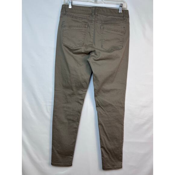 Democracy Women's Size 6 Tan AB Technology Skinny Y2K Skater Jeans - Picture 7 of 9